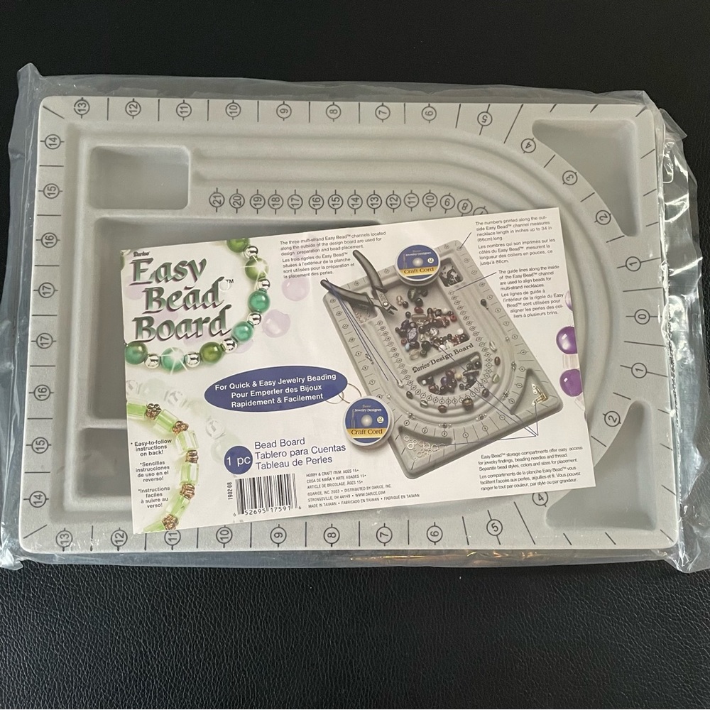 New Darice easy bead board
